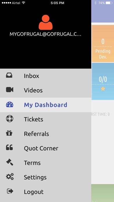 Emulate iPhone app myGoFrugal - 24x7 POS Support using MyAndroid Emulate iPhone app myGoFrugal - 24x7 POS Support using MyAndroid