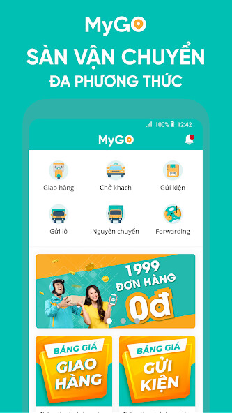 Run android online APK MyGo - Vận chuyển hàng đầu from MyAndroid or emulate MyGo - Vận chuyển hàng đầu using MyAndroid