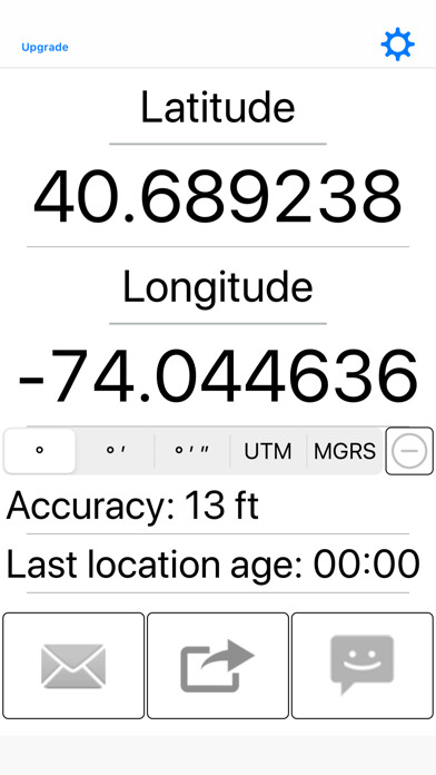 Emulate iPhone app My GPS Coordinates using MyAndroid