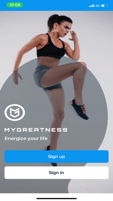 Emulate iPhone app MyGreatness - Fitness app using MyAndroid Emulate iPhone app MyGreatness - Fitness app using MyAndroid