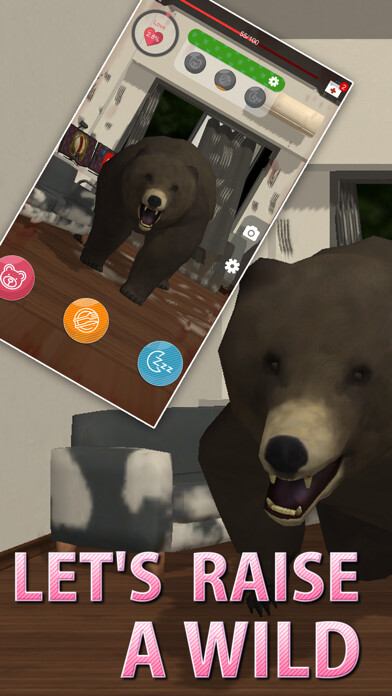 Emulate iPhone app My Grizzly Bear using MyAndroid
