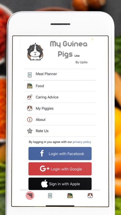 Emulate iPhone app My Guinea Pigs using MyAndroid