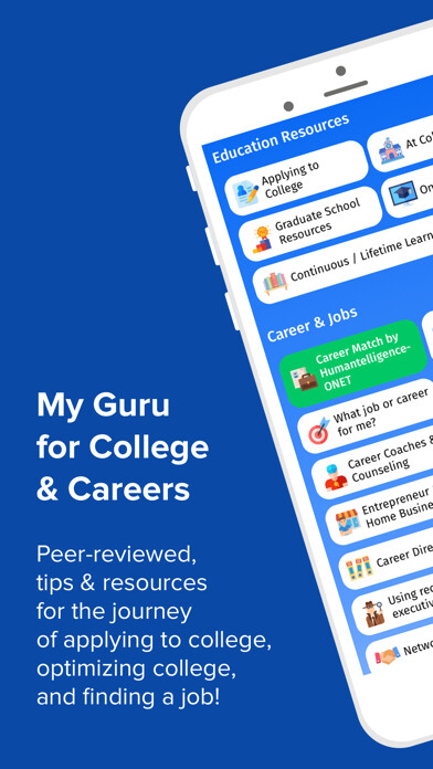 Emulate iPhone app My Guru for College & Careers using MyAndroid Emulate iPhone app My Guru for College & Careers using MyAndroid