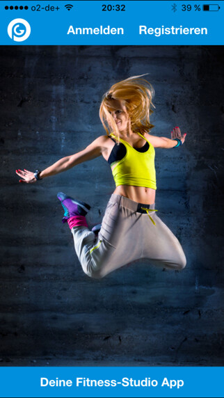 Emulate iPhone app myGymPoint - Fitness App using MyAndroid