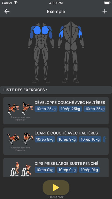 Emulate iPhone app My Gym Workout using MyAndroid Emulate iPhone app My Gym Workout using MyAndroid