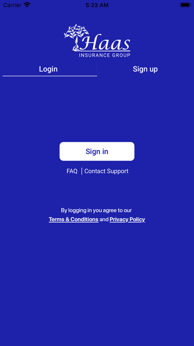 Emulate iPhone app My Haas Online using MyAndroid