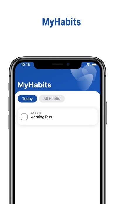 Emulate iPhone app MyHabits - Habit Tracker using MyAndroid Emulate iPhone app MyHabits - Habit Tracker using MyAndroid
