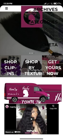 Run android online APK My Hairsy from MyAndroid or emulate My Hairsy using MyAndroid