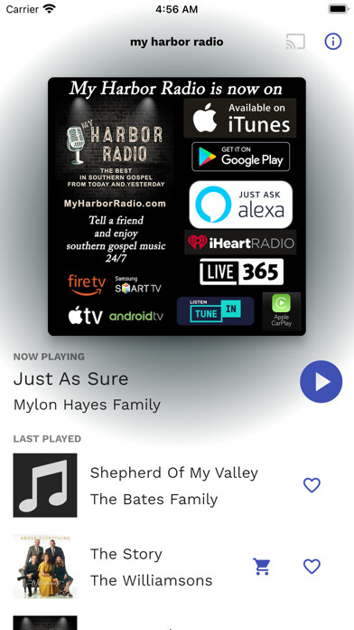 Emulate iPhone app My Harbor Radio using MyAndroid Emulate iPhone app My Harbor Radio using MyAndroid