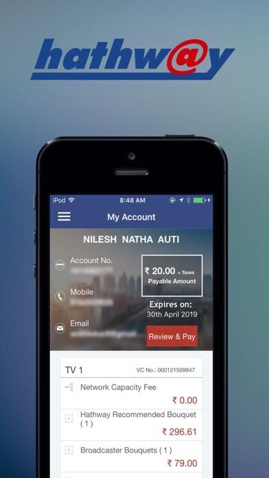Emulate iPhone app My Hathway using MyAndroid Emulate iPhone app My Hathway using MyAndroid