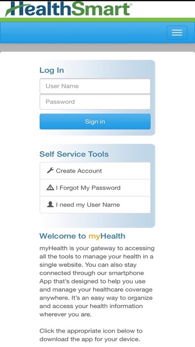 Emulate iPhone app myHealth for Healthsmart using MyAndroid Emulate iPhone app myHealth for Healthsmart using MyAndroid