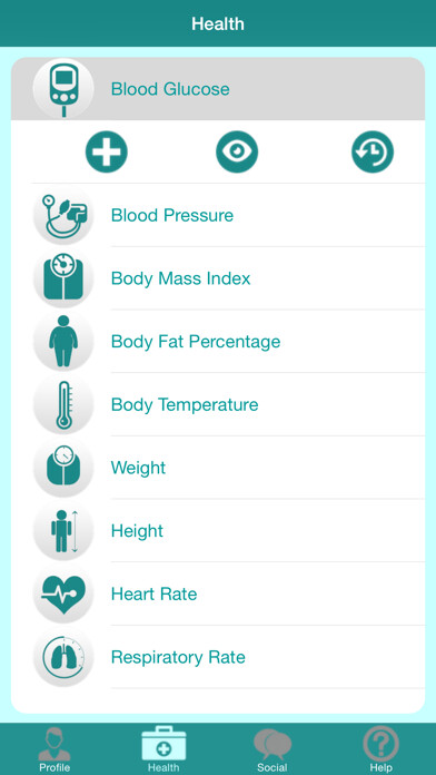 Emulate iPhone app My Health Manager using MyAndroid