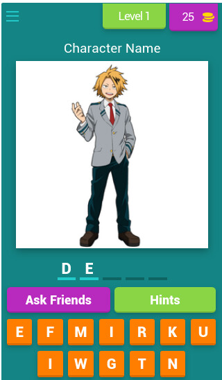 Run android online APK My Hero Academia - Quiz Game from MyAndroid or emulate My Hero Academia - Quiz Game using MyAndroid
