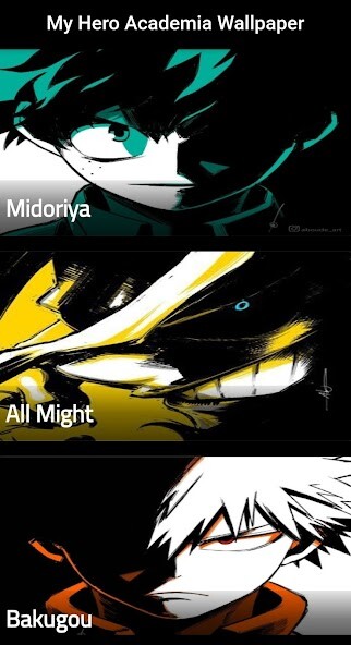 Run android online APK My Hero Academy Wallpapers from MyAndroid or emulate My Hero Academy Wallpapers using MyAndroid