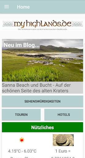 Run android online APK MyHighlands - Scotland app: Guide, Map & Tours from MyAndroid or emulate MyHighlands - Scotland app: Guide, Map & Tours using MyAndroid