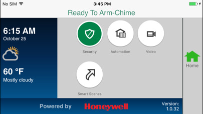 Emulate iPhone app My Home Controller using MyAndroid