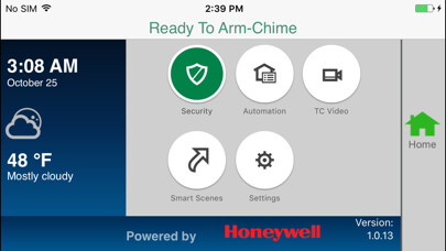 Emulate iPhone app MyHome Gateway using MyAndroid