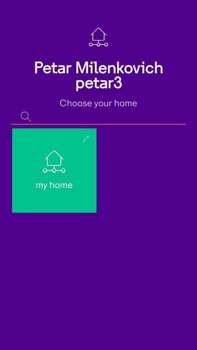 Emulate iPhone app myhome - IoT using MyAndroid