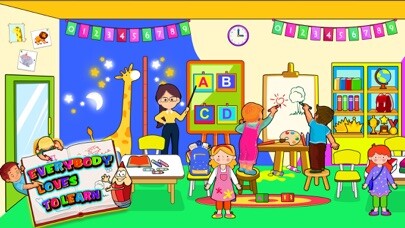 Emulate iPhone app My Home Town School Life using MyAndroid