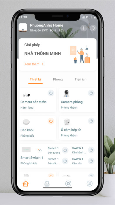 Emulate iPhone app MyHome - VNPT Smarthome using MyAndroid Emulate iPhone app MyHome - VNPT Smarthome using MyAndroid