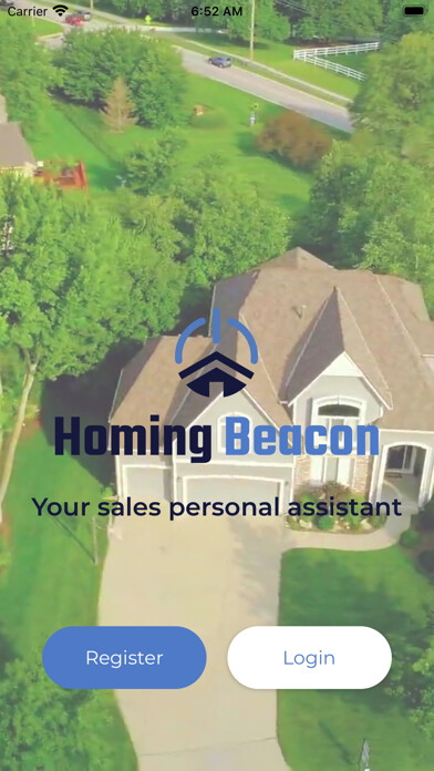 Emulate iPhone app My Homing Beacon using MyAndroid