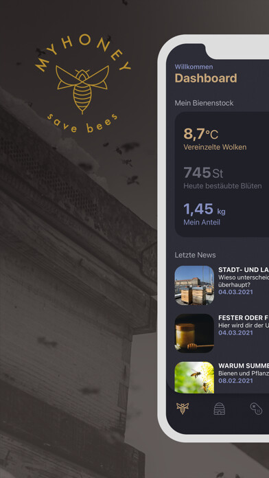 Emulate iPhone app MyHONEY using MyAndroid