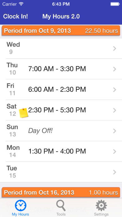 Emulate iPhone app My Hours 2.0 using MyAndroid Emulate iPhone app My Hours 2.0 using MyAndroid