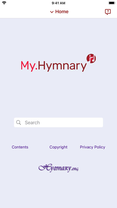 Emulate iPhone app My.Hymnary using MyAndroid Emulate iPhone app My.Hymnary using MyAndroid