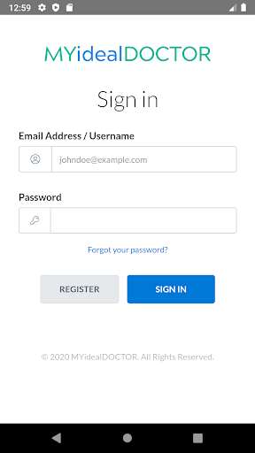 Emulate Android APK MYidealDOCTOR Emulate Android APK MYidealDOCTOR