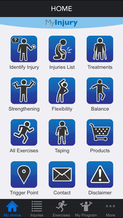 Emulate iPhone app My Injury using MyAndroid Emulate iPhone app My Injury using MyAndroid