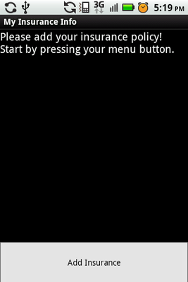 Emulate Android APK My Insurance Info Emulate Android APK My Insurance Info