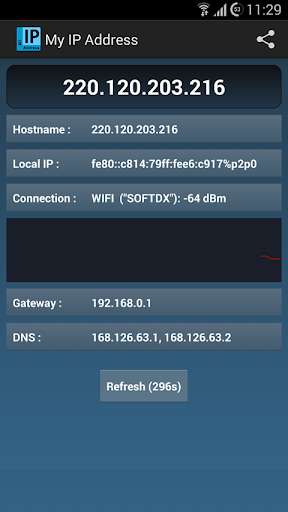 Emulate Android APK My IP Adderss Emulate Android APK My IP Adderss