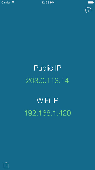 Emulate iPhone app My IP - Network IP Address Lookup Utility - Public Internet & Local WiFi FREE using MyAndroid Emulate iPhone app My IP - Network IP Address Lookup Utility - Public Internet & Local WiFi FREE using MyAndroid