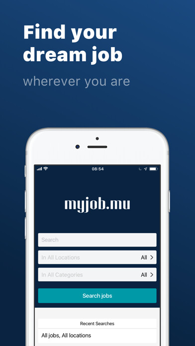 Emulate iPhone app MyJob.mu Job Search App using MyAndroid