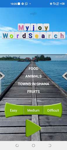 Run android online APK Myjoy WordSearch from MyAndroid or emulate Myjoy WordSearch using MyAndroid