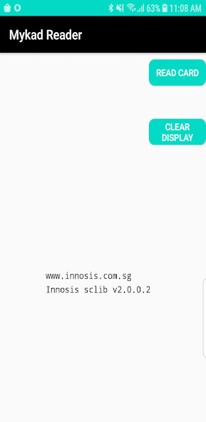 Run android online APK Mykad Reader from MyAndroid or emulate Mykad Reader using MyAndroid