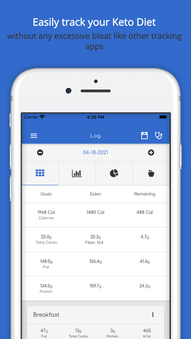Emulate iPhone app MyKeto Low Carb Macro Tracker using MyAndroid Emulate iPhone app MyKeto Low Carb Macro Tracker using MyAndroid