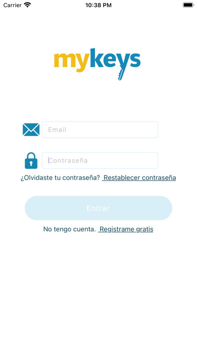 Emulate iPhone app Mykeys using MyAndroid