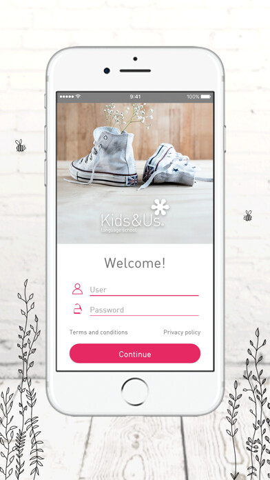 Emulate iPhone app MyKids Kids&Us using MyAndroid