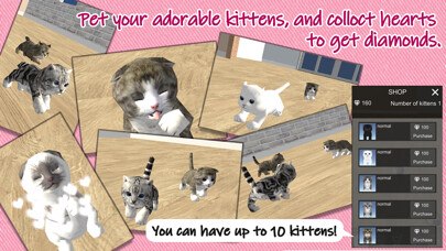 Emulate iPhone app My Kittens using MyAndroid