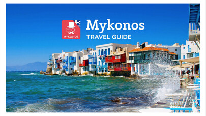 Emulate iPhone app Mykonos Travel Guide, Greece using MyAndroid