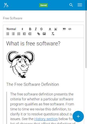 Run android online APK Mykonote from MyAndroid or emulate Mykonote using MyAndroid