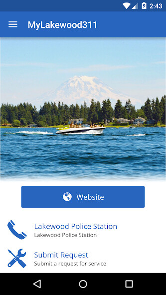 Emulate iPhone app MyLakewood311 using MyAndroid