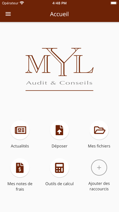 Emulate iPhone app MYL Audit & Conseil using MyAndroid Emulate iPhone app MYL Audit & Conseil using MyAndroid