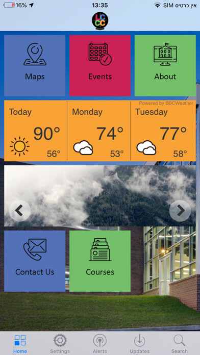 Emulate iPhone app MyLCCC 2.0 using MyAndroid