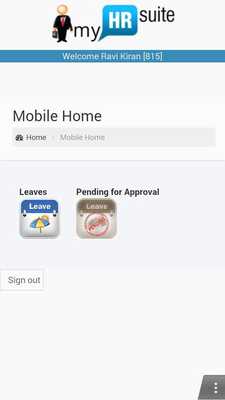 Emulate Android APK myLeaveMan (A part of 247HRM - formerly myHRSuite) Emulate Android APK myLeaveMan (A part of 247HRM - formerly myHRSuite)