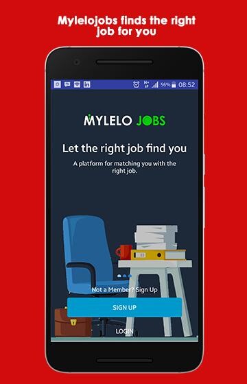 Run android online APK Mylelo Jobs from MyAndroid or emulate Mylelo Jobs using MyAndroid