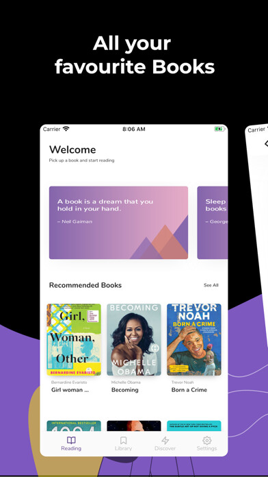 Emulate iPhone app MyLibri Books using MyAndroid