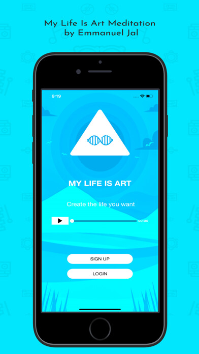 Emulate iPhone app My life Is Art Meditation using MyAndroid Emulate iPhone app My life Is Art Meditation using MyAndroid