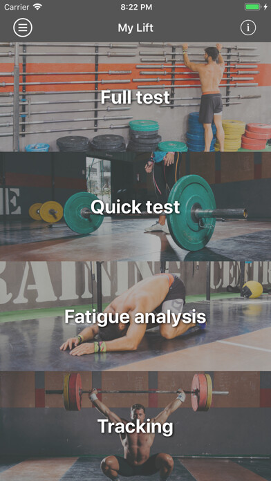 Emulate iPhone app My Lift: Measure your strength using MyAndroid Emulate iPhone app My Lift: Measure your strength using MyAndroid